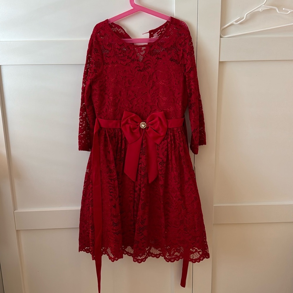 Rare edition Beautiful lace girls dress